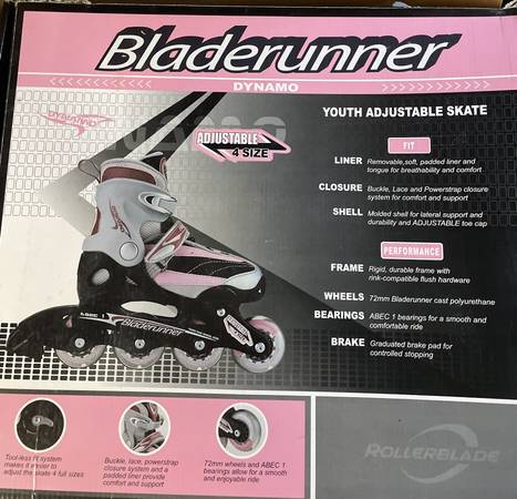 Bladerunner by Rollerblade -Youth Adjustable Inline Skates 1