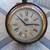 WORKING Vintage Oak Waterbury Clock Co. Schoolhouse Wall Clock Great S 4 thumbnail