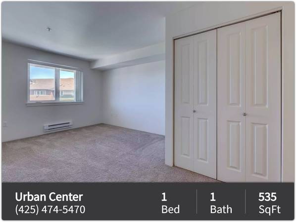 $1,520 / 1br - 535ft2 - You're going to love our affordable 1 BR / 1 BA! Check us out! (Lynnwood - Ash Way Park and Ride)63944963435907121