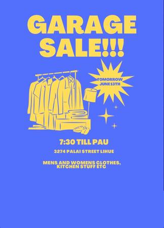 Family Garage sale 1