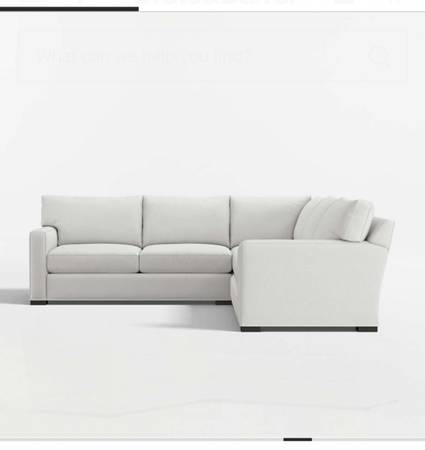 Crate and Barrel Axis Sectional 1