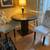 Round Pedestal Dining Table with 2 Chairs PRICED TO SELL I can deliver 1 thumbnail