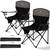 2 Black Camping Beach Fabric Chair💺New! 11 thumbnail