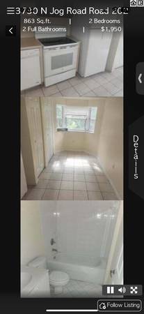 $1,950 / 2br - Apartamento en alquiler 2/2 (WPB)63799882068611123