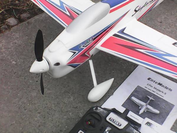 mid wing rc plane all new ready to fly  brushless mtr. 1