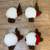 4pc Matching Plush Reindeer Ornaments 2 thumbnail