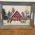 Rustic Farmhouse Galvanized Metal Serving Tray - Winter Cabin & Deer D 1 thumbnail