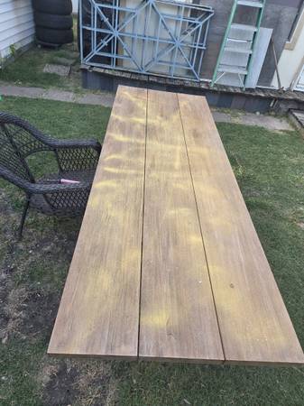 Teak Patio Dining Table 1