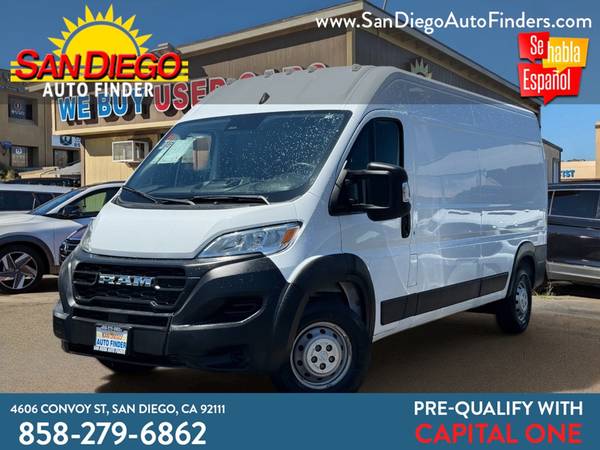 2023 RAM ProMaster FINANCING AVAILABLE