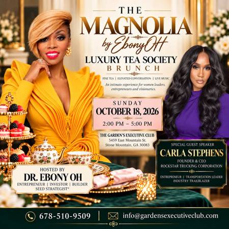 Entrepreneur Brunch-Magnolia Luxury Tea Society 1