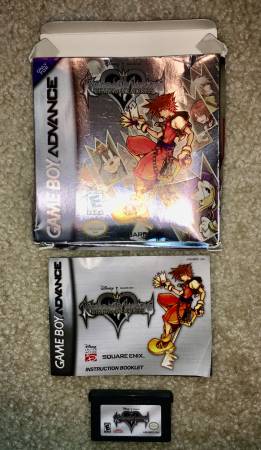 Game Boy Advance Kingdom Hearts Chain of Memories 1
