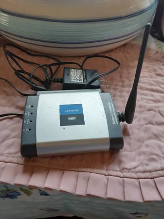 Linksys Wireless-G Print Server, with Power Cord 1