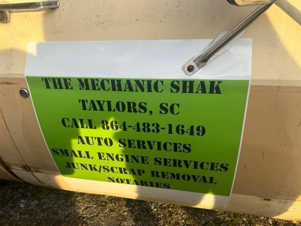 Mechanic/junk/scrap/notaries 1