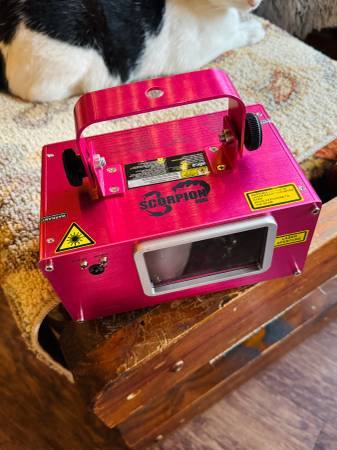 Scorpion Dual Laser Effects Light (DJ/Club) - brand new w box 1