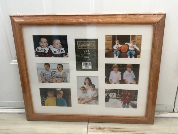 Oak Picture Frame Collage NEW 1