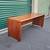 Vintage Danish D-Scan Teak Executive Desk Console Table Scandinavian 4 thumbnail