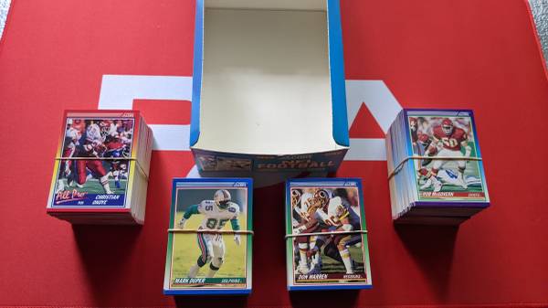 NFL Score '90 (mostly complete set; + extras; series 2