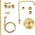 Amazon soaago bathroom shower valve set including all shower head 6 thumbnail