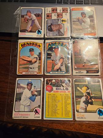 BASEBALL CARDS 1