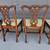 4 Chippendale Mahogany Dining chairs 2 thumbnail