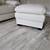 Ottoman - White Leather 2 thumbnail