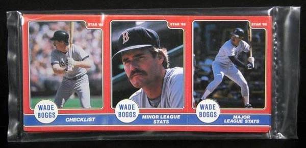 1986 Star Wade Boggs Complete Factory Sealed Set Boston Red Sox HOF 1