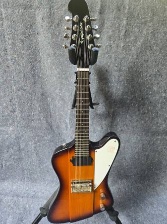 Electric Mandolin - Epiphone 8-String Mandobird in like-new condition 1