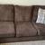Sectional Sofa Couch L Shaped Brown 14 thumbnail