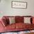 Rust Chenille Three-Cushion Sofa 2 thumbnail