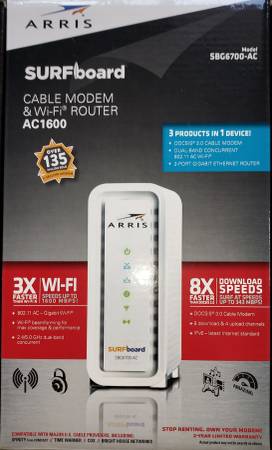 Arris Modem and Router 1