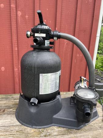 Jacuzzi 2 Speed Pool Pump & Sand Filter 1