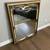 49x39 Extra Large Vintage Crackled Cream Ivory & Gold Ornate Beveled Wall Mirror 3 thumbnail