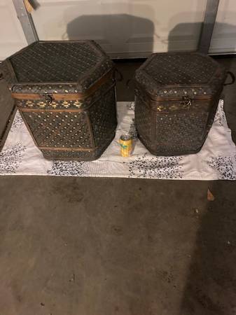 Large decorative storage baskets 1