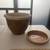 Large Vintage Thick Ceramic Plant Pot with Saucer 4 thumbnail