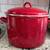 CROFTON ALDI RED 12 QT STOCKPOT BIG BATCH COOKING CANNING 1 thumbnail