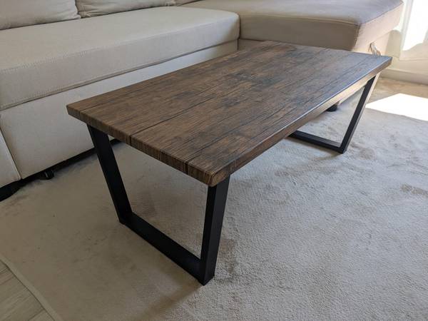 Hagihara 90cm Coffee Table / 木目調ローテーブル 1