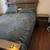Custom made solid wood rustic style queen sized bed w/ nightstands 2 thumbnail