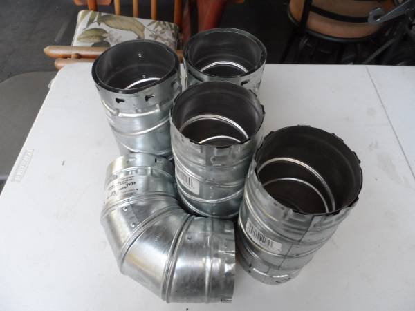 (5) AMERI-VENT 4EAL GAS VENT ELBOWS 1