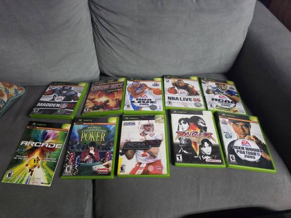 Microsoft Original Xbox Games Lot of 10 1