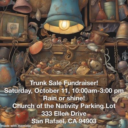 TRUNK SALE FUNDRAISER 1