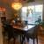 Solid Wood Macy’s Dining Table Set — 60” Table + 4 Upholstered Chairs 12 thumbnail
