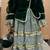 EMERALD DOLL COLLECTION PORCELAIN DOLL GREEN DRESS & COA 7 thumbnail