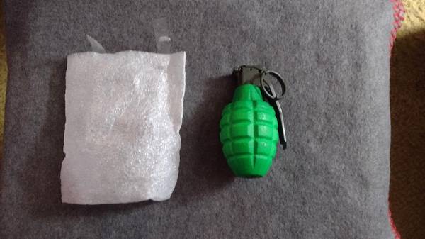 Pineapple Style Zombie Grenade 1