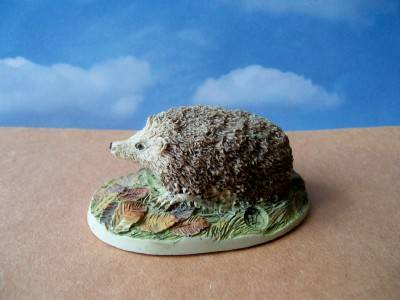 Vintage Mini Hedgehog Figurine From The House of Tweed Scotland 1