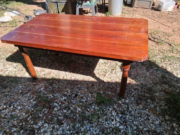 Solid Wood Table 41.5" X 72" 1