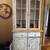 Eight seat dining room table plus light up hutch with glass doors 3 thumbnail