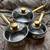 Cuisine Command Performance Gold Cookware Set - Stainless Steel w/Brass Handles 9 thumbnail