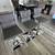 Silver  chrome barstools 1 thumbnail