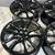 22" RIMS WHEELS JEEP TRACKHAWK 5X127MM SATIN BLACK DURANGO NEW 5 thumbnail