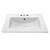 Swiss Madison Well Made Forever SM-VT324-3 Ceramic Vanity Top Sink 24" with Thre 3 thumbnail